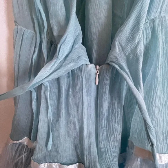 Dana Foley NYC Ostrich Feather Dress - Picture 5 of 7